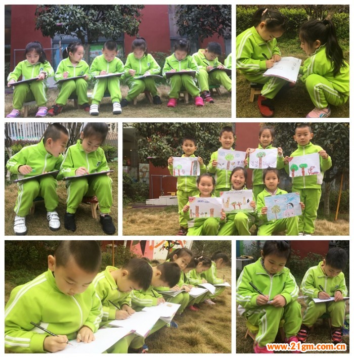 添一點(diǎn)新綠，溫馨又美好——湖北仙桃和合偉才幼兒園植樹節(jié)活動