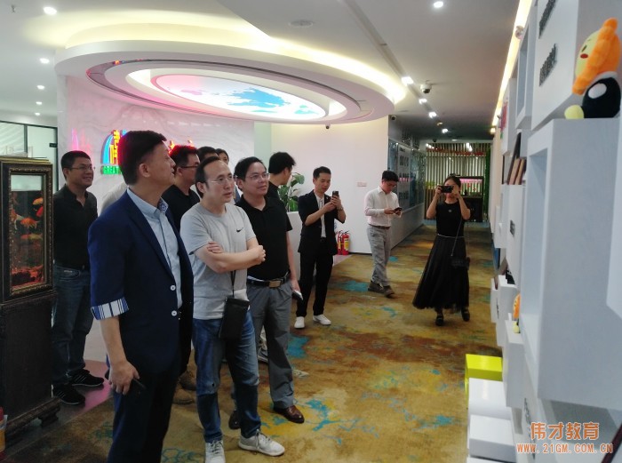 聚偉才，謀合作——聚圖資本、一盟資本等行業(yè)精英到訪偉才教育