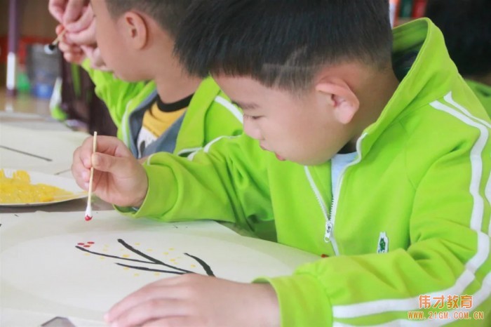 秋韻正濃時(shí)，悄然迎立冬丨浙江慈溪清水灣偉才幼兒園