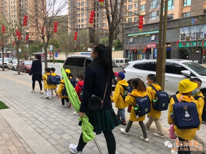 測(cè)量古巷，甘肅天水佳水岸偉才幼兒園社會(huì)實(shí)踐活動(dòng)